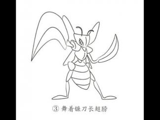 卡通螳螂3