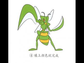 卡通螳螂4