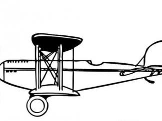 老式双翼飞机1