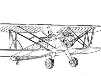 老式双翼飞机3