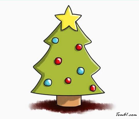 简单可爱的圣诞树