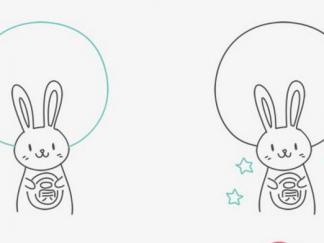 中秋节可爱的玉兔4