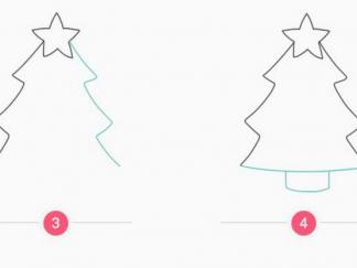 简单可爱的圣诞树2