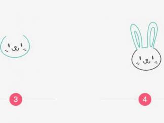 中秋节可爱的玉兔2