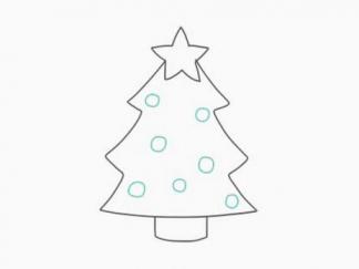 简单可爱的圣诞树3