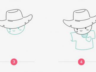 可爱的卡通稻草人2