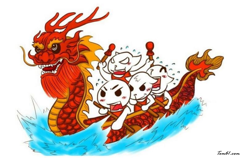 端午节划龙舟