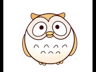 可爱猫头鹰26
