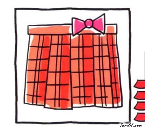 俏皮可爱的小短裙