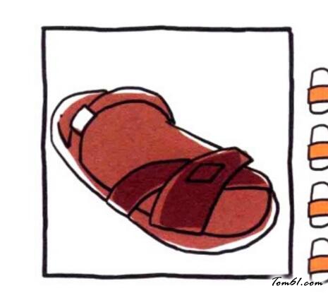 清凉舒适的凉鞋