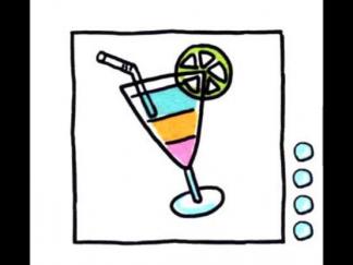 彩虹般的鸡尾酒4