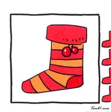 五彩缤纷的袜子