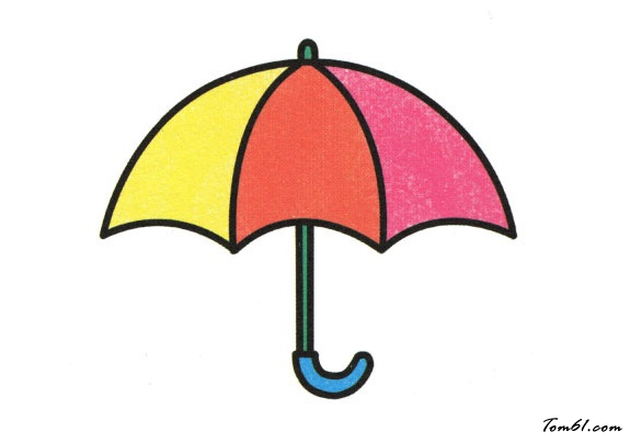 彩色伞