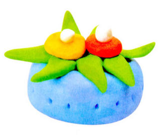 蔬菜点心1的彩泥橡皮泥制作教程图解