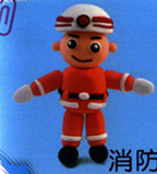 小小消防员的彩泥橡皮泥制作教程图解