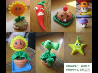 向日葵的彩泥橡皮泥制作教程图解
