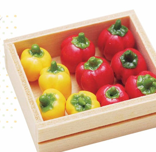 红甜椒的彩泥橡皮泥制作教程图解