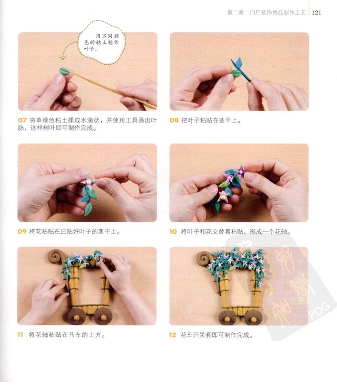 粘土制作室内装饰品开关套图片5