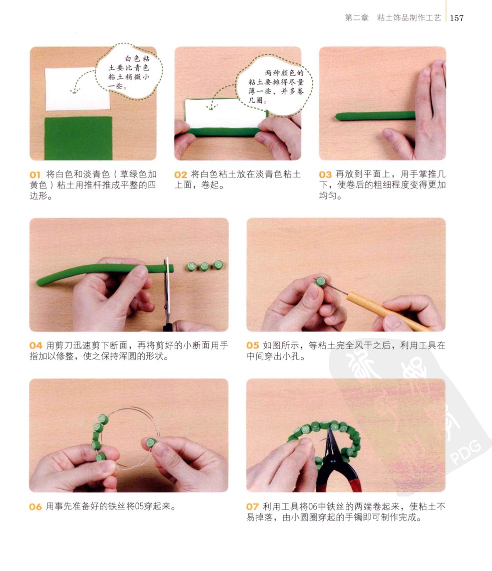小圆圈手镯的做法图片2