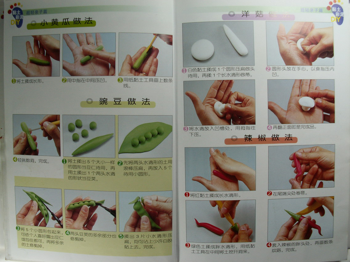 各式蔬菜的制作方法图片1