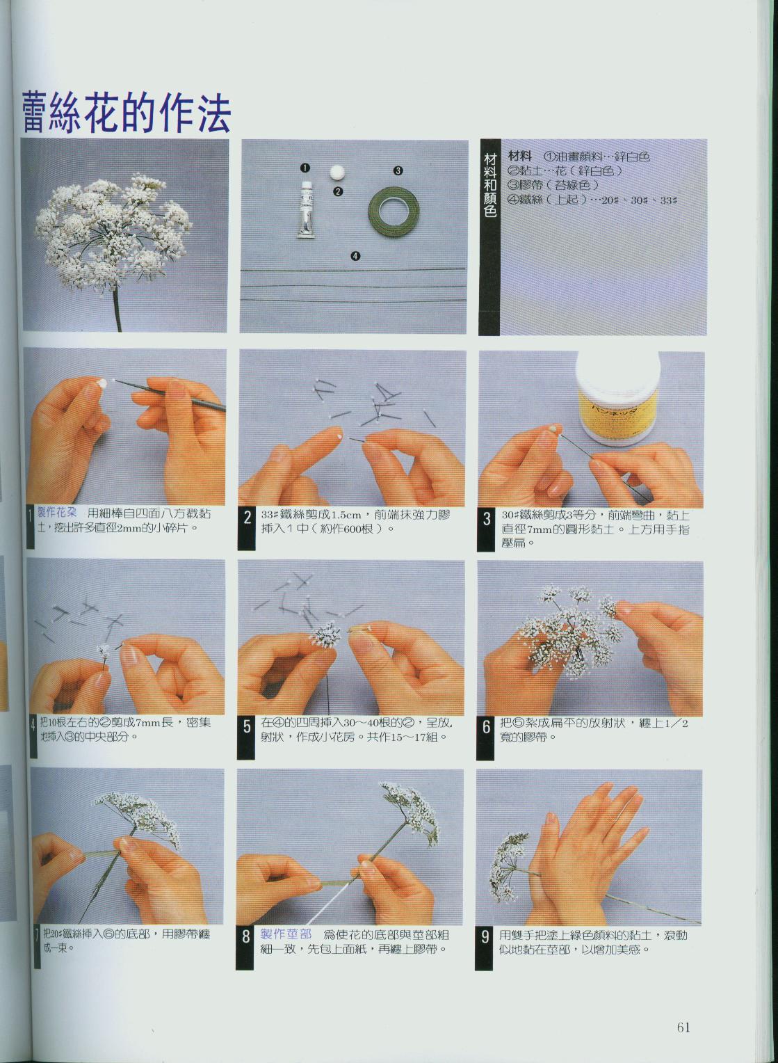 蕾丝花的做法图片1