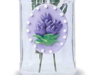 郁金香花瓶的彩泥橡皮泥制作教程图解