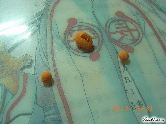 挂件面包超人彩泥橡皮泥制作教程图解图片1
