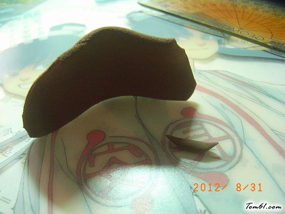 挂件面包超人彩泥橡皮泥制作教程图解图片9