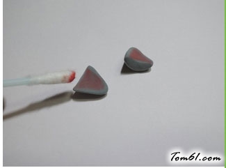 灰色蓝眼小猫咪的彩泥橡皮泥制作教程图解图片10
