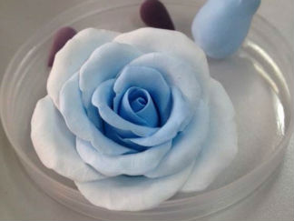 玫瑰花的彩泥橡皮泥制作教程图解3