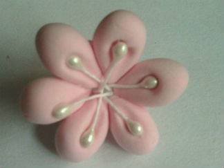 小花朵的彩泥橡皮泥制作教程图解