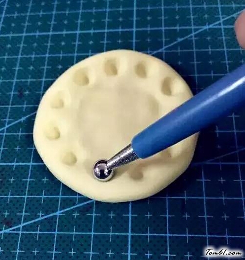 披萨的彩泥橡皮泥制作教程图解图片5