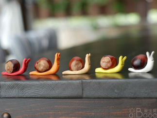 蜗牛的彩泥橡皮泥制作教程图解3