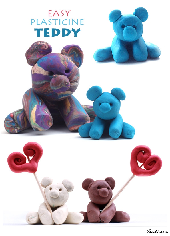 泰迪的彩泥橡皮泥制作教程图解图片1