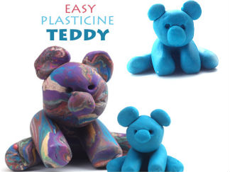 泰迪的彩泥橡皮泥制作教程图解