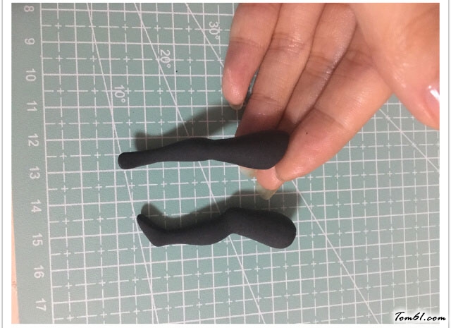 姑获鸟粘土小人的彩泥橡皮泥制作教程图解图片2