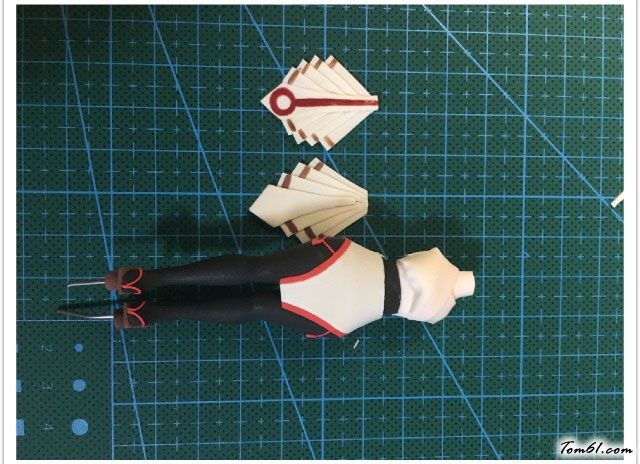 姑获鸟粘土小人的彩泥橡皮泥制作教程图解图片9