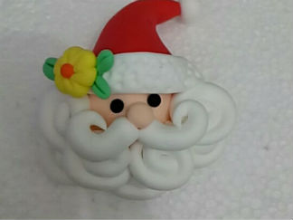 圣诞老人的彩泥橡皮泥制作教程图解5