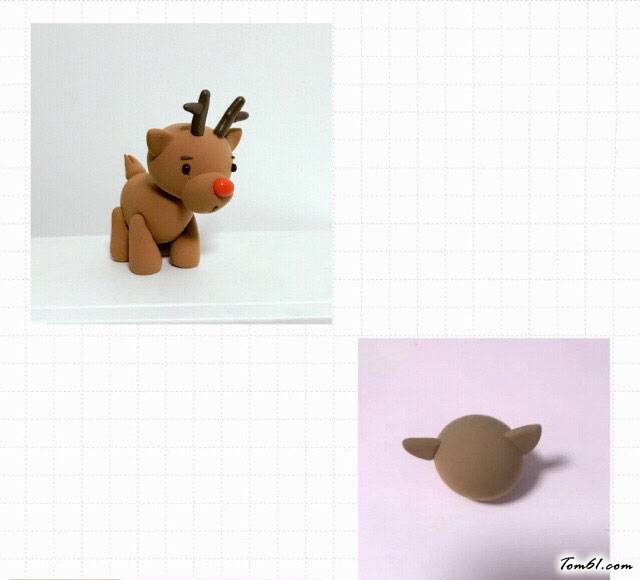 小麋鹿的彩泥橡皮泥制作教程图解 图片2