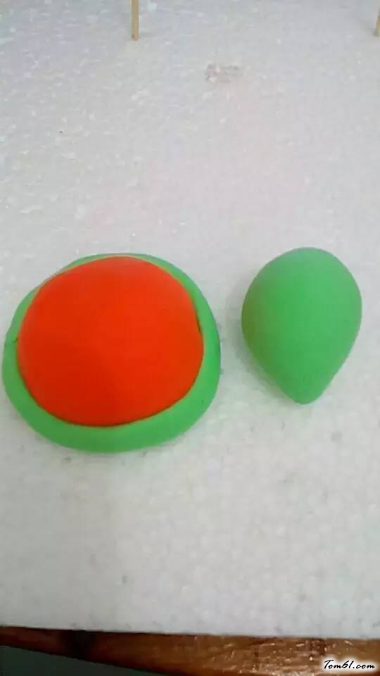 小乌龟的彩泥橡皮泥制作教程图解3图片2