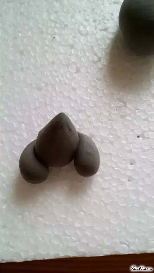 老鼠的彩泥橡皮泥制作教程图解图片4
