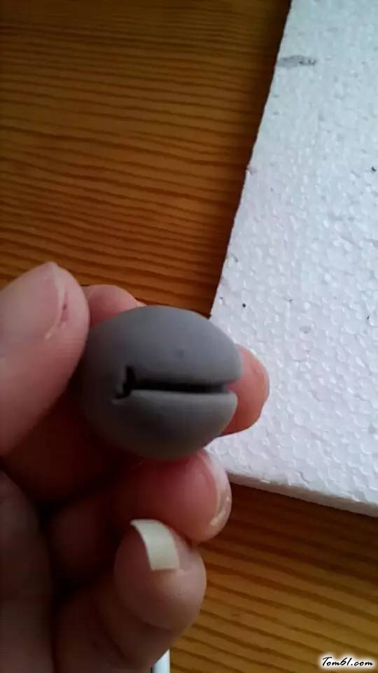 老鼠的彩泥橡皮泥制作教程图解图片5