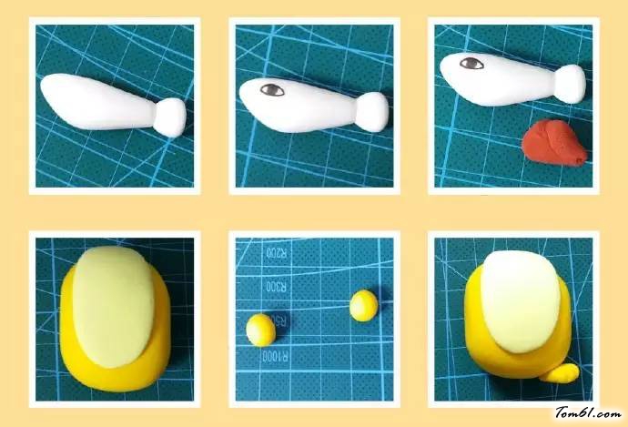 单身狗的彩泥橡皮泥制作教程图解图片3