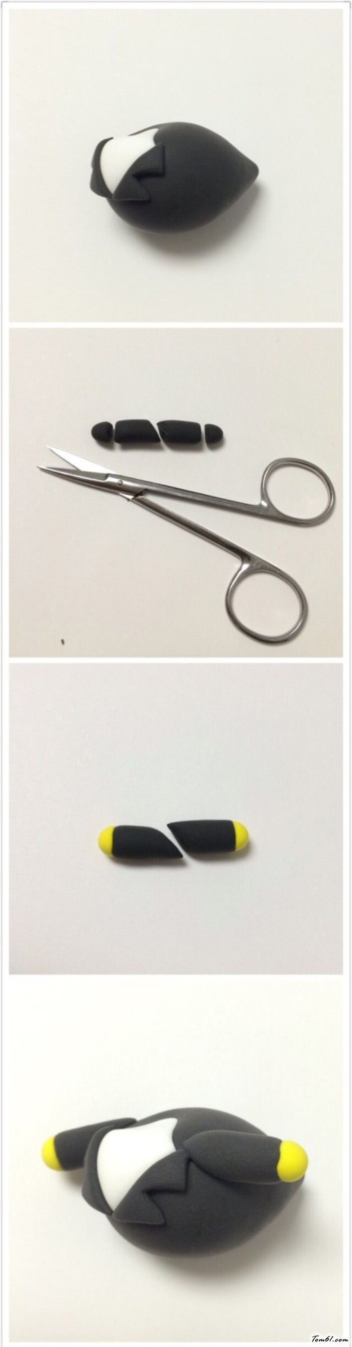 小黄鸡的彩泥橡皮泥制作教程图解图片4