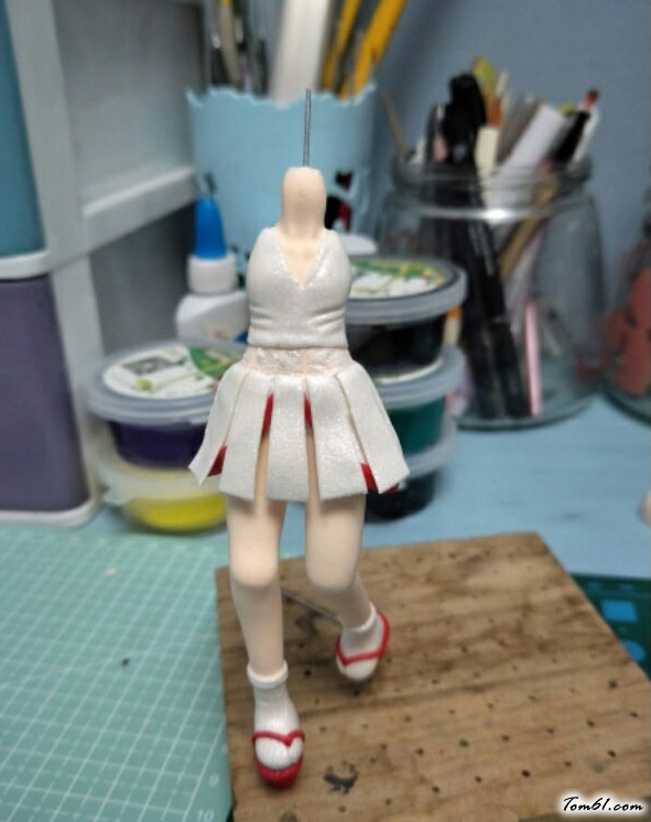 桃花妖的彩泥橡皮泥制作教程图解图片13 桃花妖的彩泥橡皮泥制作教程图解图片13