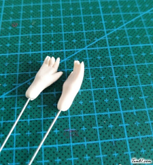 桃花妖的彩泥橡皮泥制作教程图解图片18 桃花妖的彩泥橡皮泥制作教程图解图片18