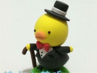 小黄鸡的彩泥橡皮泥制作教程图解