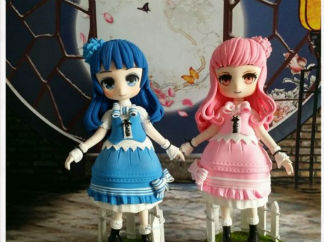 双生姐妹的彩泥橡皮泥制作教程图解