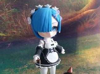 雷姆人偶的彩泥橡皮泥制作教程图解