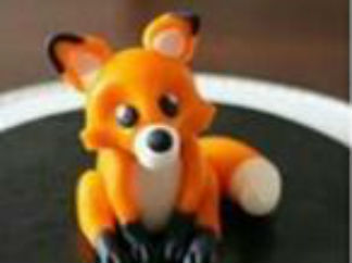 狐狸的彩泥橡皮泥制作教程图解2